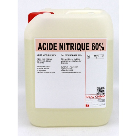 Acide Nitrique Achat de Haute qualité - Tout usage - Livre en 48h